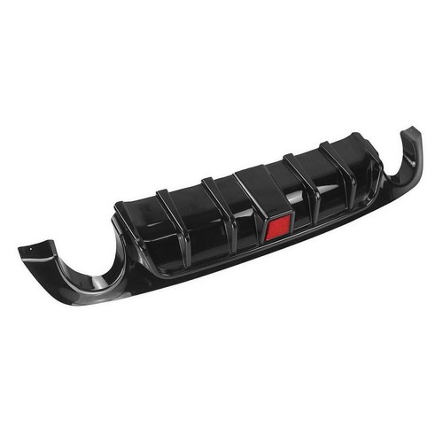 Rear Diffuser Lip For Infiniti Q50 Q50L 2018-23 Infiniti Tuning w/ LED Light - Picture 6 of 11