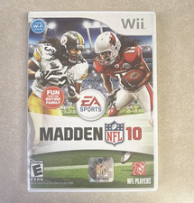 Madden NFL 10 Nintendo Wii - Disc, Case, Manual