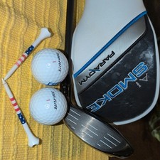 Callaway Paradym Ai Smoke 3W Fairway Wood 15 LH Reg Flx Graphite W/ Headcover