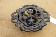 Nostalgie Stövchen klein Rechaud Warmhalteplatte Gusseisen Untersetzer Landhaus