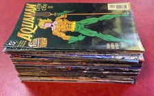 HUGE BULK LOT OF DC AQUAMAN COMICS Time And Tide 0, 1-46 + Annual (52 Comics)