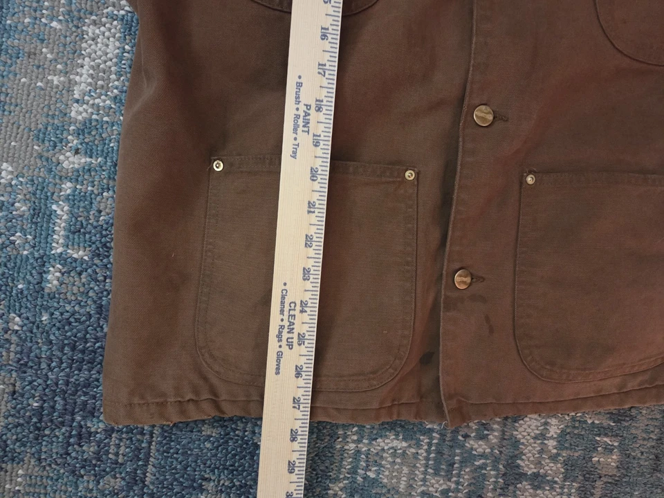 VTG Carhartt Barn Coat Jacket 6BLC Blanket Lined Brown  USAMADE. #workwear - Image 2 of 4