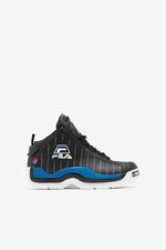 FILA Unisex Kids' Grant Hill 2 History Basketball Shoes Black/White/Imperial Blu