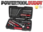 Teng TMX098 Mecca Pro Tool Set 98 Pieces 1/4" 3/8" 1/2" Drive Sockets Ratchets