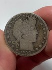 1900-P Silver Barber Half Dollar, Album Toning — photo 4