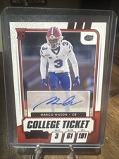 2021 Panini Contenders Draft Picks - College Ticket Autographs Marco Wilson #210