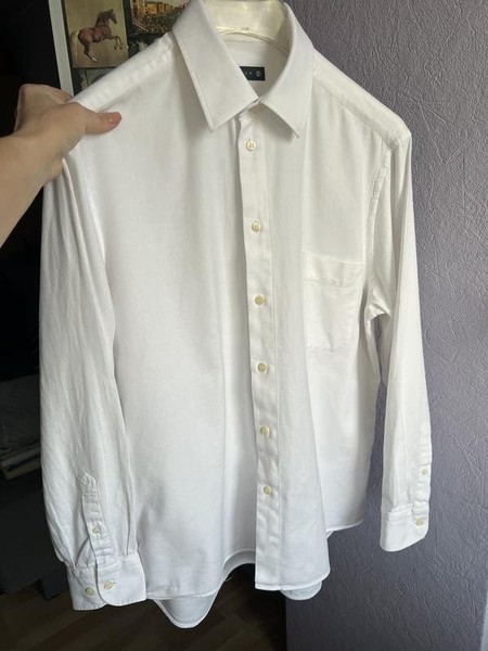 Men Bogner Shirt White Cotton 42 / XL / 50