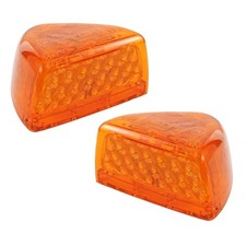 2Pcs Amber Headlight 31 LED Turn Signal Indicators Running Park Lights,