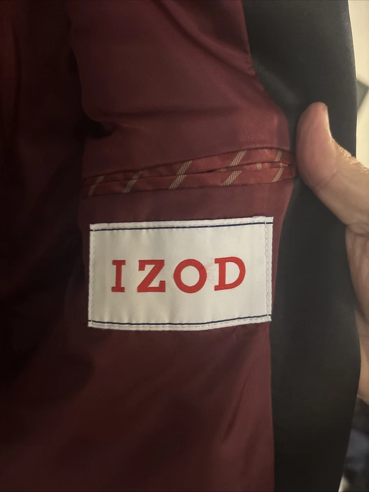 New Izod 2btn Black Tuxedo Jacket 38 S Short - Image 4 of 4