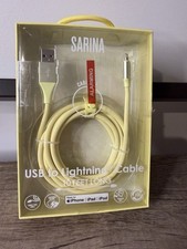 USB To Apple Ports Cable 10 Feet, Fast Charging Made For iPhone, iPad, iPod New