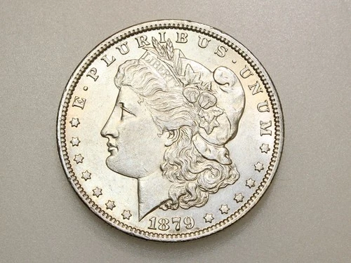 1879-O $1 MORGAN SILVER ONE DOLLAR CH/GEM BU