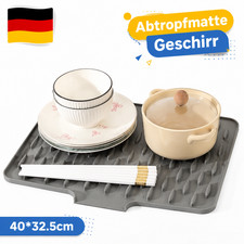Geschirr Abtropfmatte spülmaschinenfest Sili...
