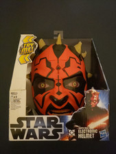 Star Wars Phantom Menace Darth Maul Electronic Helmet 2012 Hasbro