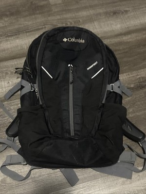 Columbia Manifest 18  Backpack Daypack Hiking  Side Pocket Small Holes