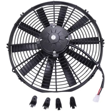 14" Puller Fan 12V 30102042 VA08-AP71/LL-53A Straight Blade 1864 cfm for SPAL