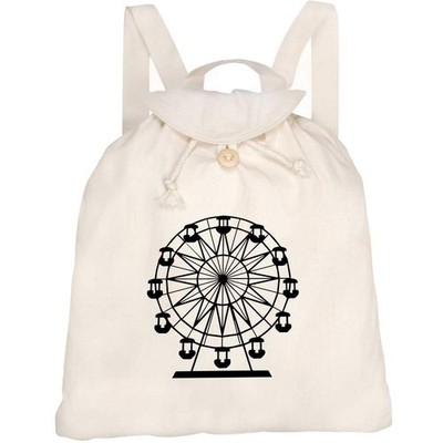 Canvas Rucksack / Backpack ''Ferris Wheel'' (RK00045532)