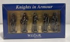 Westair Knights in Armor 10145 1972 Pewter Figures Tower London New Sealed Box — photo 1