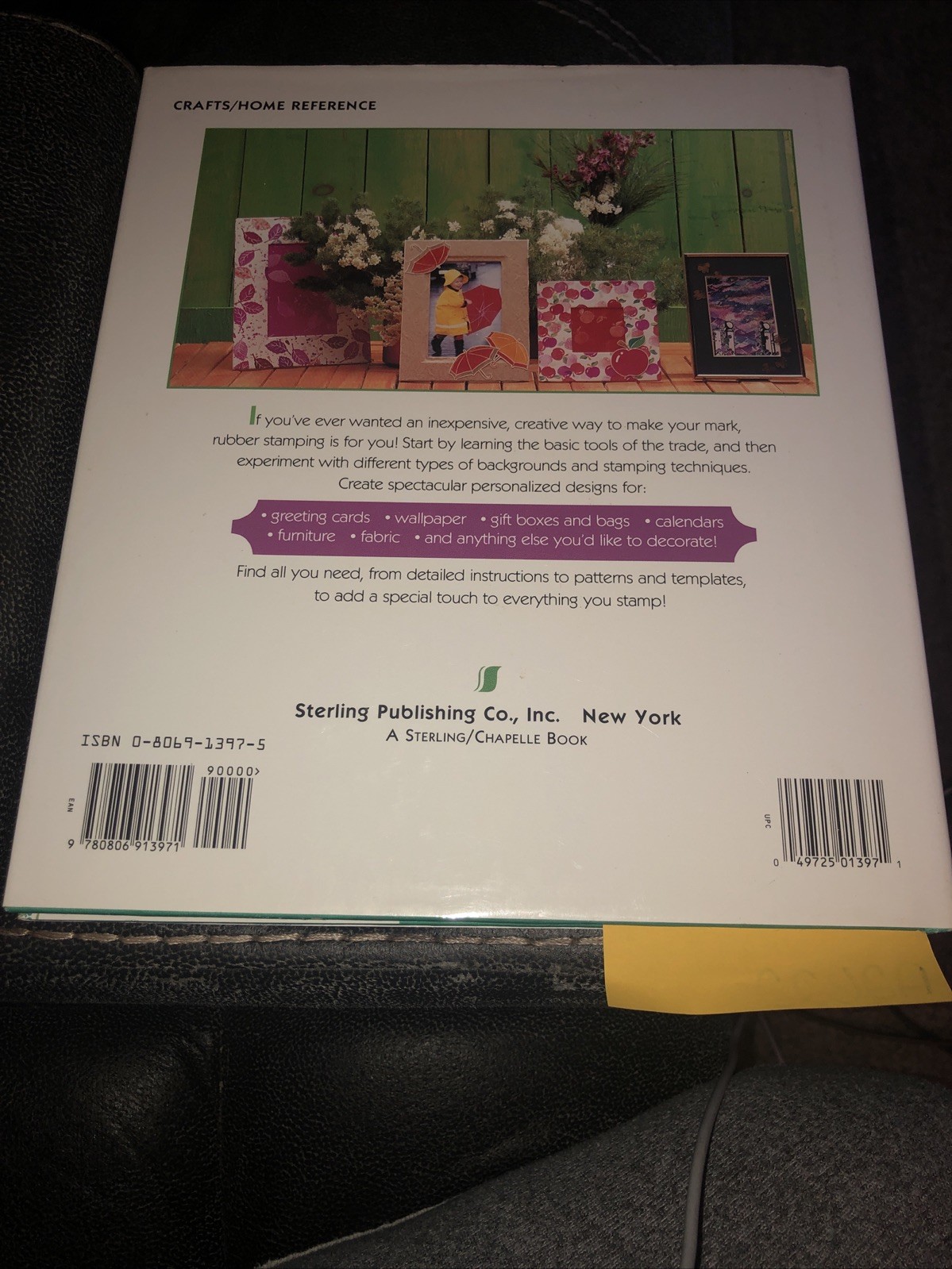 как выглядит The Great Rubber Stamp Book: Designing Making Using by Dee Gruenig, 1996 HB фото