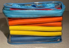 Tifara Beauty Salon Heatless Flexible Hair Curling Rods 32 pack 7" Soft Foam