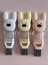 Rabbits Cup Cover Brush 4 in 1 Thermal Water Cup Brush Bottle Nipple Cup3645