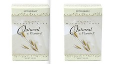 Barra de jabón Sunaroma avena y vitamina E 4,25 onzas en caja (paquete de 2)