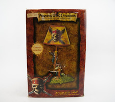 Musical Animated Pirates of the Caribbean Lamp w/ Shade Disney, New!