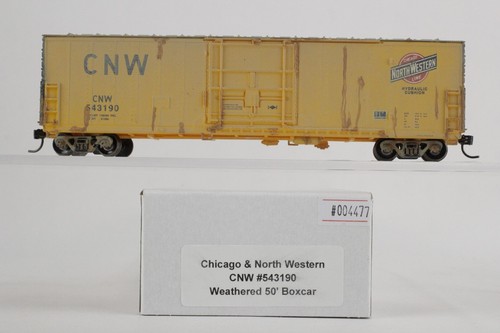 Carro de carga detallado personalizado Atlas escala HO Chicago North Western CNW #543190 | Condition: Used