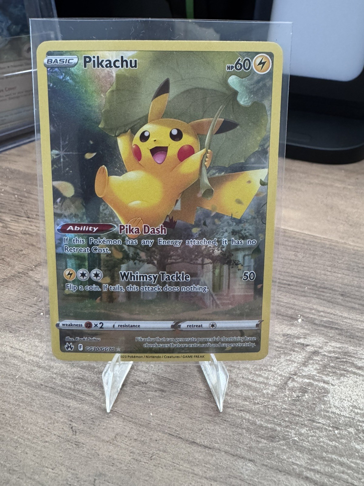 Pikachu GG30/GG70 Crown Zenith: Galarian Gallery Ultra Rare Pokemon Card