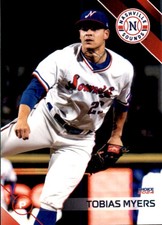 2024 Nashville Sounds Choice #20 Tobias Myers Winter Haven Florida Baseball Card