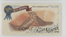 2019 Topps Allen & Ginter Dreams of Blue Ribbons Minis Toe Wrestling Contest 6ki