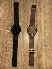 Damen 2 X Armbanduhren Timber & Jack rose/gold+Calvin Klein schwarz neuwertig