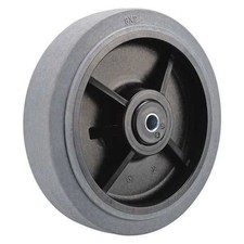 Zoro Select P-RP-080X020/050KP-EL-001 Caster Wheel, TPR, 8 in., 500 lb