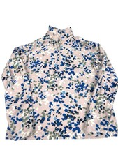 Eddie Bauer Women's Plush Quarter Zip Fleece Pullover Multicolor Size M