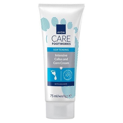 AVON Foot Works Fußcreme gegen Hornhaut und Hühneraugen