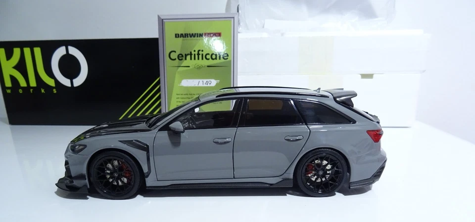 Audi RS6 DarwinPRO KiloWorks 1:18 KLW002202-2 - Immagine 3 di 4