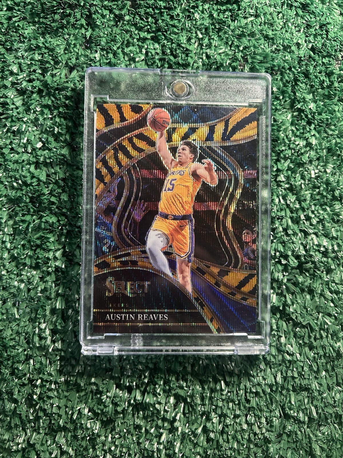 2023-24 Select Courtside Tiger Prizm Austin Reaves SSP