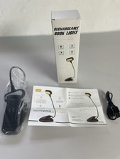 1” Eye Care “ Rechargeable, Flexible,Clip-on  Book Light “.