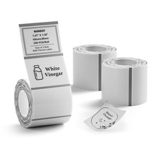 NIIMBOT 3 Rolls Set Label Tape for B1/B21/B3S Label Printer, 1.57" X 1.18" 40...