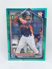 2024 Bowman Chrome - Prospects Miguel Palma #BCP-166 Aqua Refractor /125 (RC)