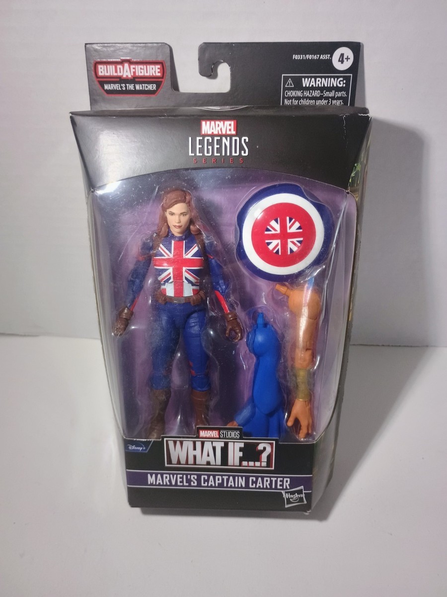 Hasbro Marvel Legends Series What If ? Captain Carter Slight Box
