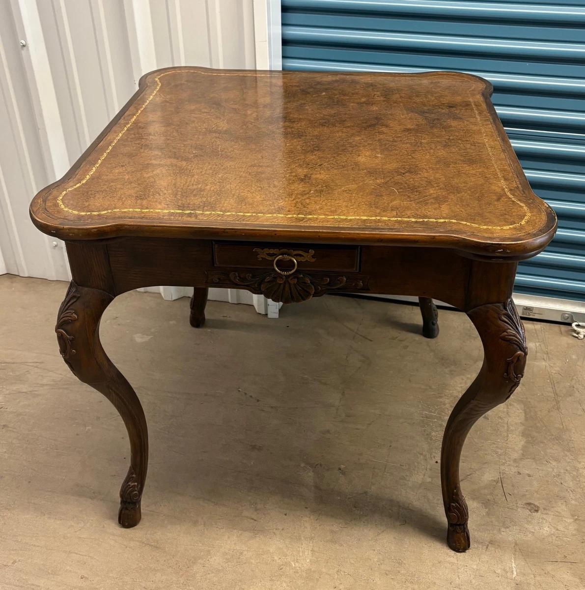 Leather Card/Game Table Antique Tables for sale | eBay