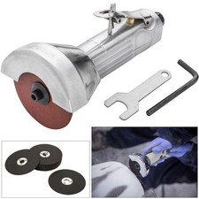 Air Cut Off Tool 3" 75mm + 11 X Metal Cutting Discs