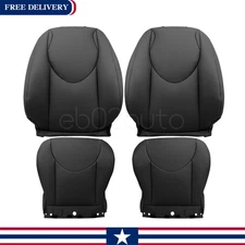 Toyota RAV4 Fits 2006 - 2011 2012 Front Left Right Leather Seat Covers Black