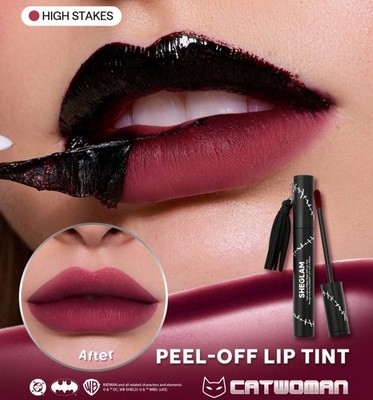 CATWOMAN  | Sheglam | I AM NOT A KITTEN Peel-Off Lip Tint- HIGH STAKES