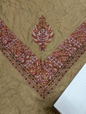 Coffee Brown Yemeni Embroidered Keffiyeh Imamah Turban Outfit Islamic Authentic