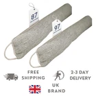 CUQOO Excluder Draught Heavy Duty Seal Draft Door Stopper Insulating Seal