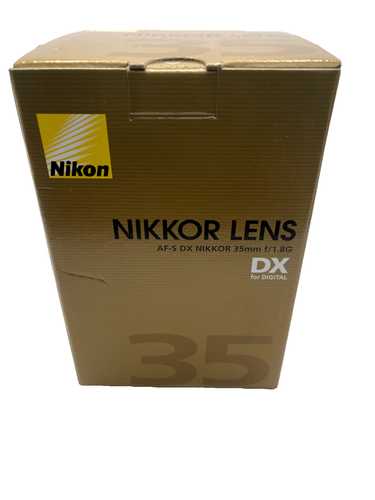 Nikon AF-S DX NIKKOR 35mm f/1.8G Lens ***NEW*** - Picture 1 of 3