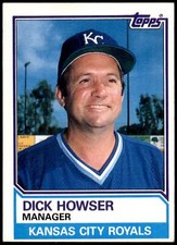 Dick Howser #96 1983 Topps