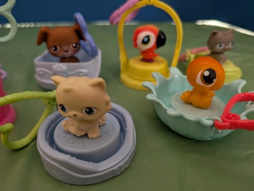 McDonald's 2006 Littlest Pet Shop lote de 8 - Imagen 2 de 6