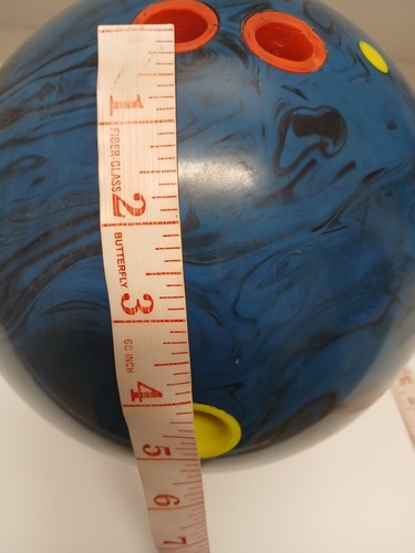 Brunswick BVP Wizard palla da bowling 14 libbre 14 oz blu nero - Foto 16 di 20